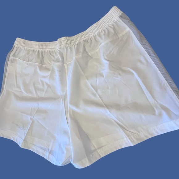Nike White Athletic Shorts Moisture-Wicking Design - Picture 3 of 8